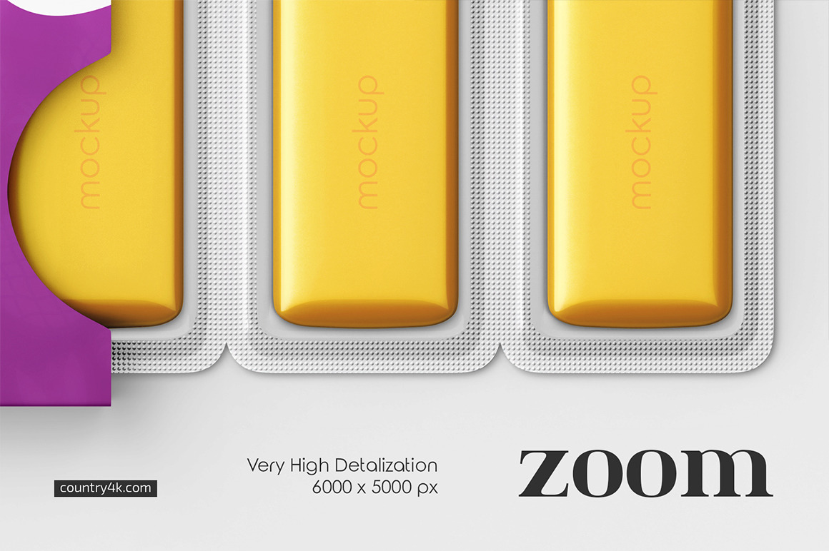 Pack of Chewing Gum Mockup Set Pack of Chewing Gum Mockup Set