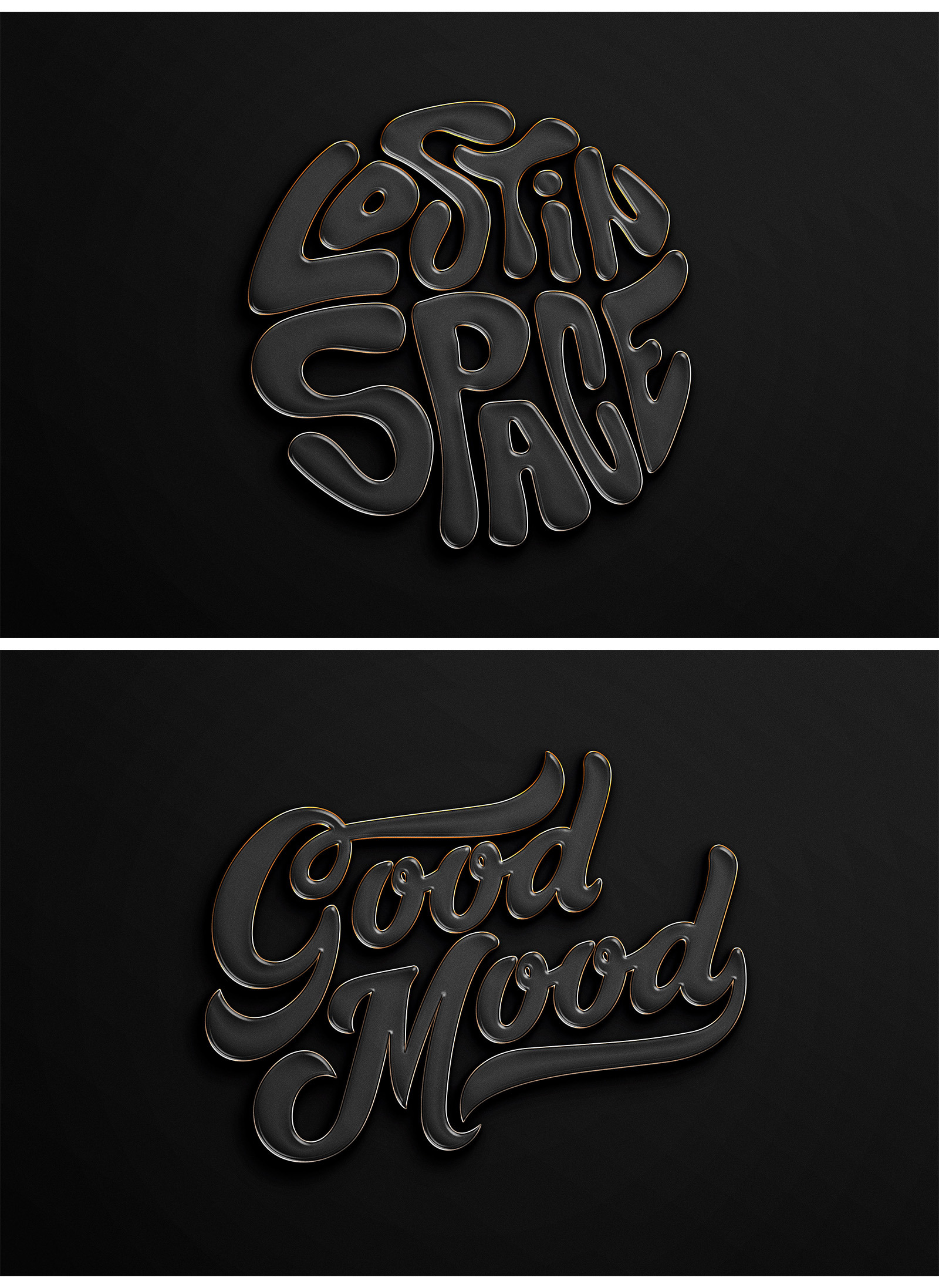 Plastic Text & Logo Effect Plastic Text & Logo Effect