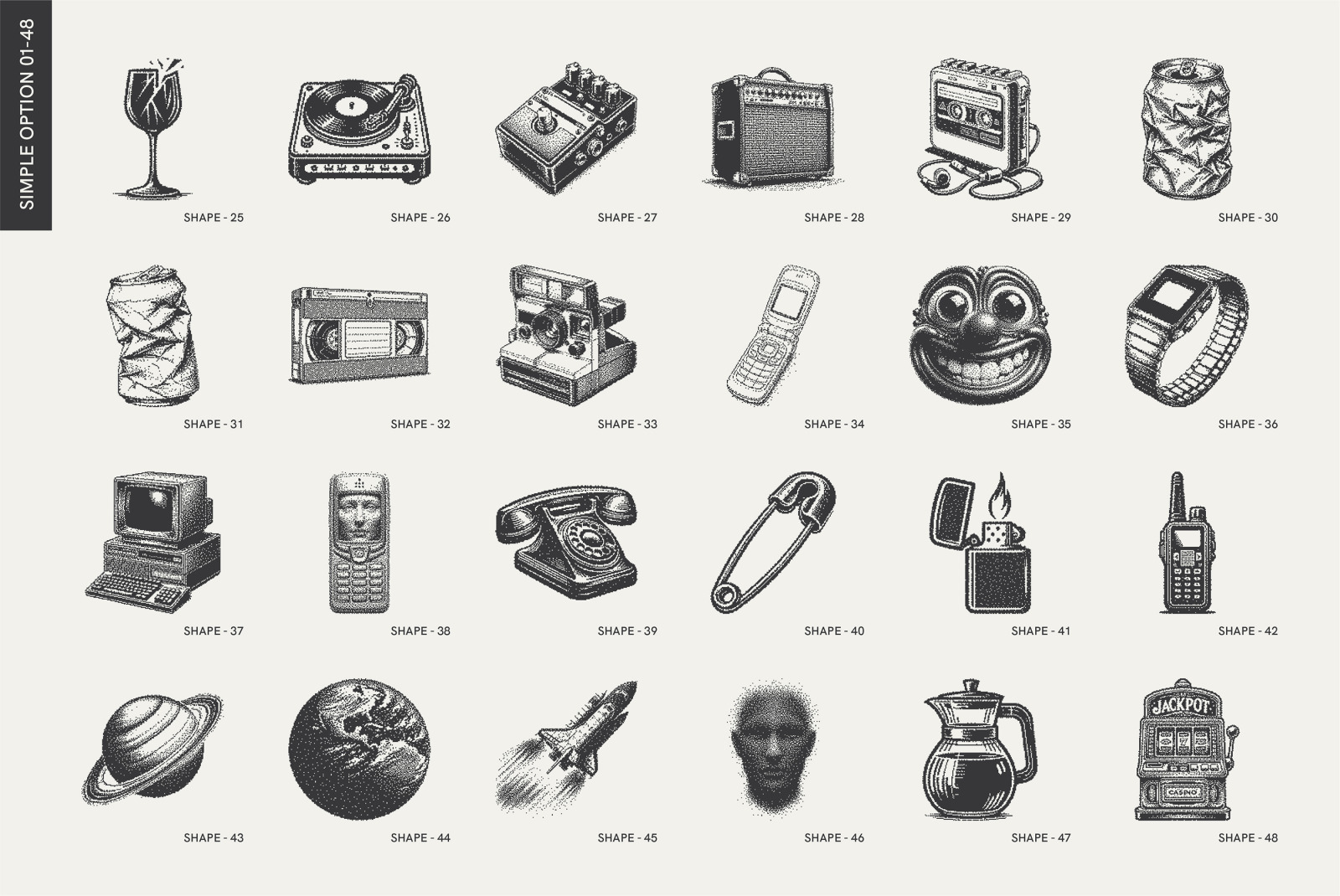 8-Bit Art. Pixelated Graphic Pack 8-Bit Art. Pixelated Graphic Pack