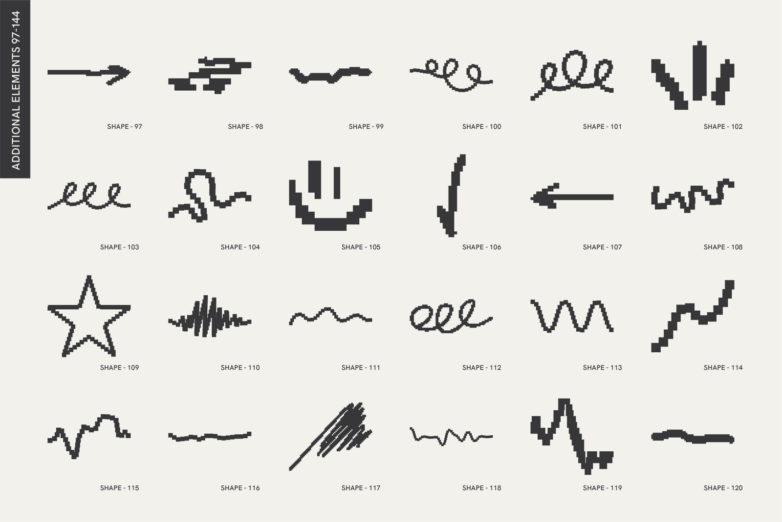 8-Bit Art. Pixelated Graphic Pack 8-Bit Art. Pixelated Graphic Pack
