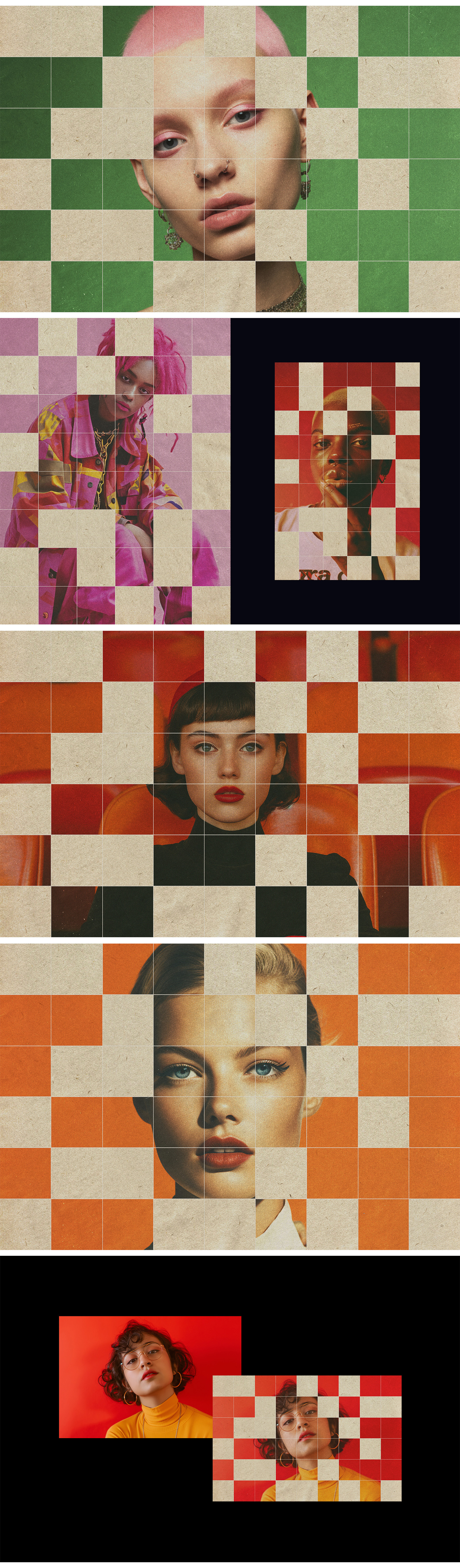 Vintage Fragments Photo Effect Vintage Fragments Photo Effect