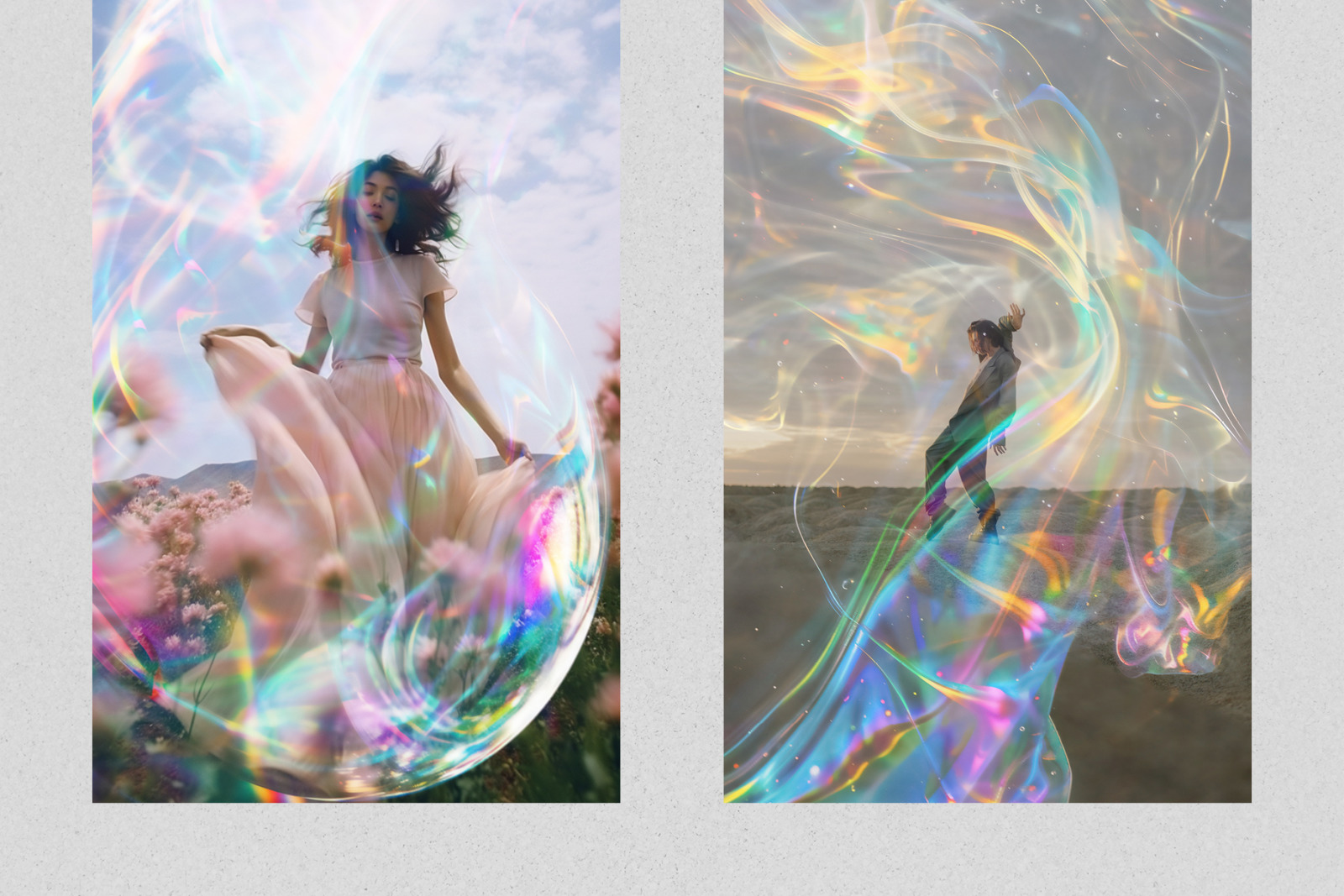 39 Dream Bubbles Effect Photo Overlays