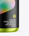 Metallic Protein Jar Mockup