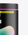 Matte Protein Jar Mockup