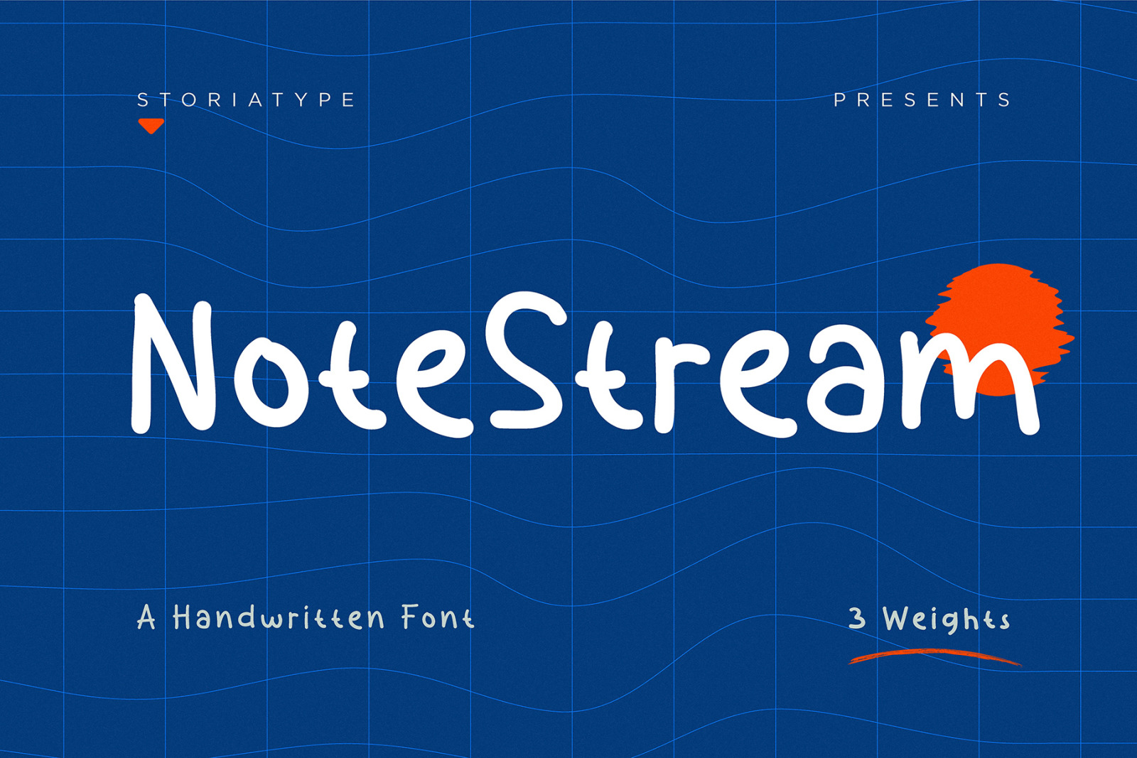 Notestream Handwritten Font Notestream Handwritten Font