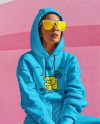 Woman in a Hoodie Mockup