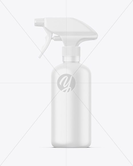 Matte Spray Bottle Mockup Matte Spray Bottle Mockup