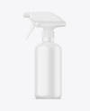 Matte Spray Bottle Mockup Matte Spray Bottle Mockup