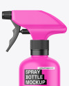 Matte Spray Bottle Mockup Matte Spray Bottle Mockup