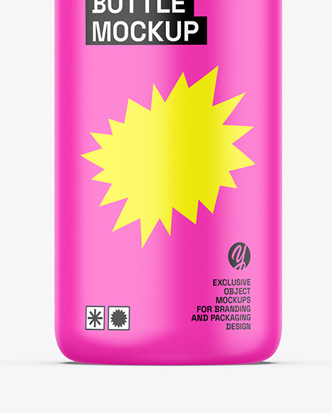 Matte Spray Bottle Mockup Matte Spray Bottle Mockup