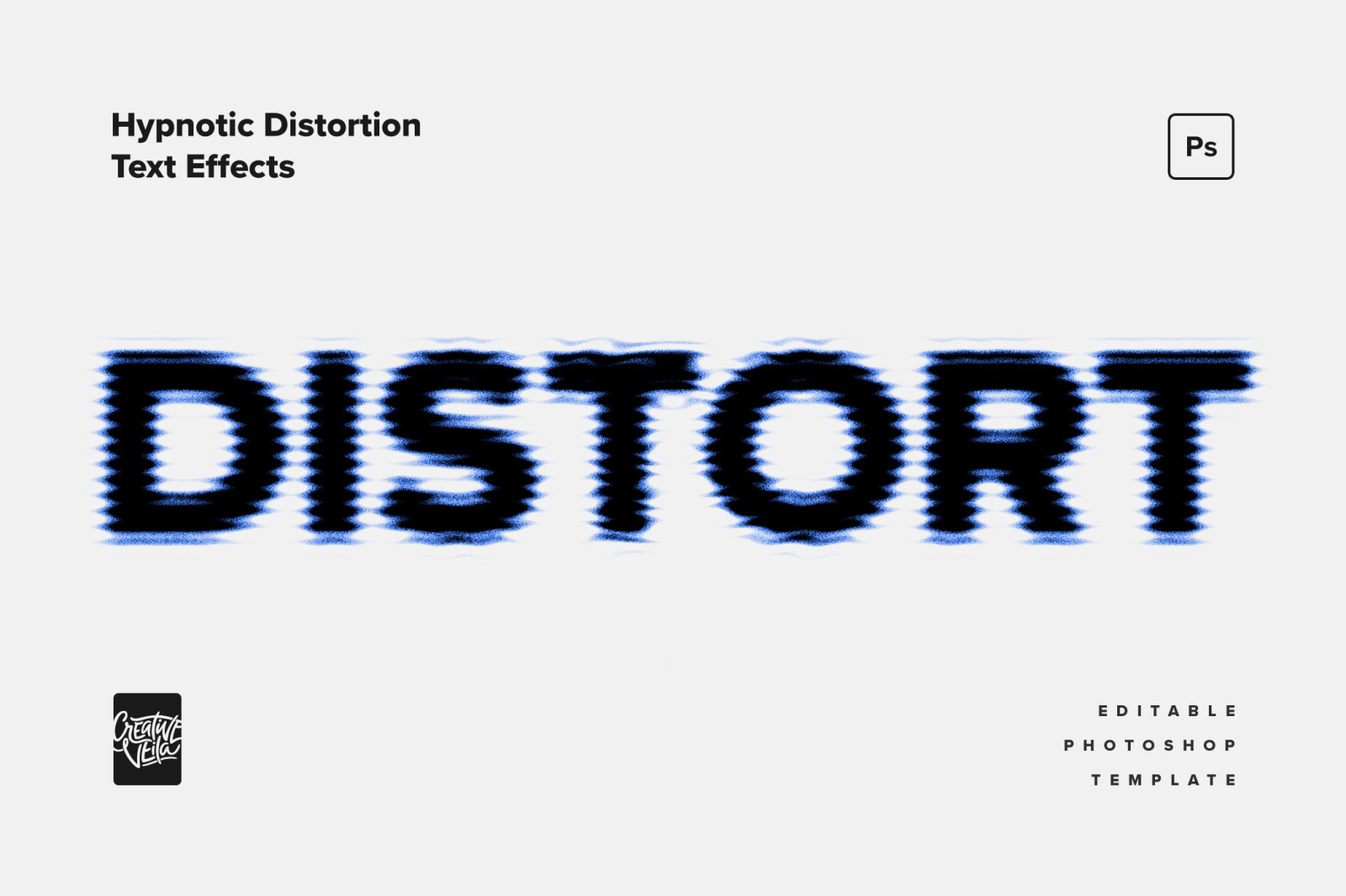 Hypnotic Distortion Text Effects