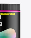 Matte Protein Jar Mockup