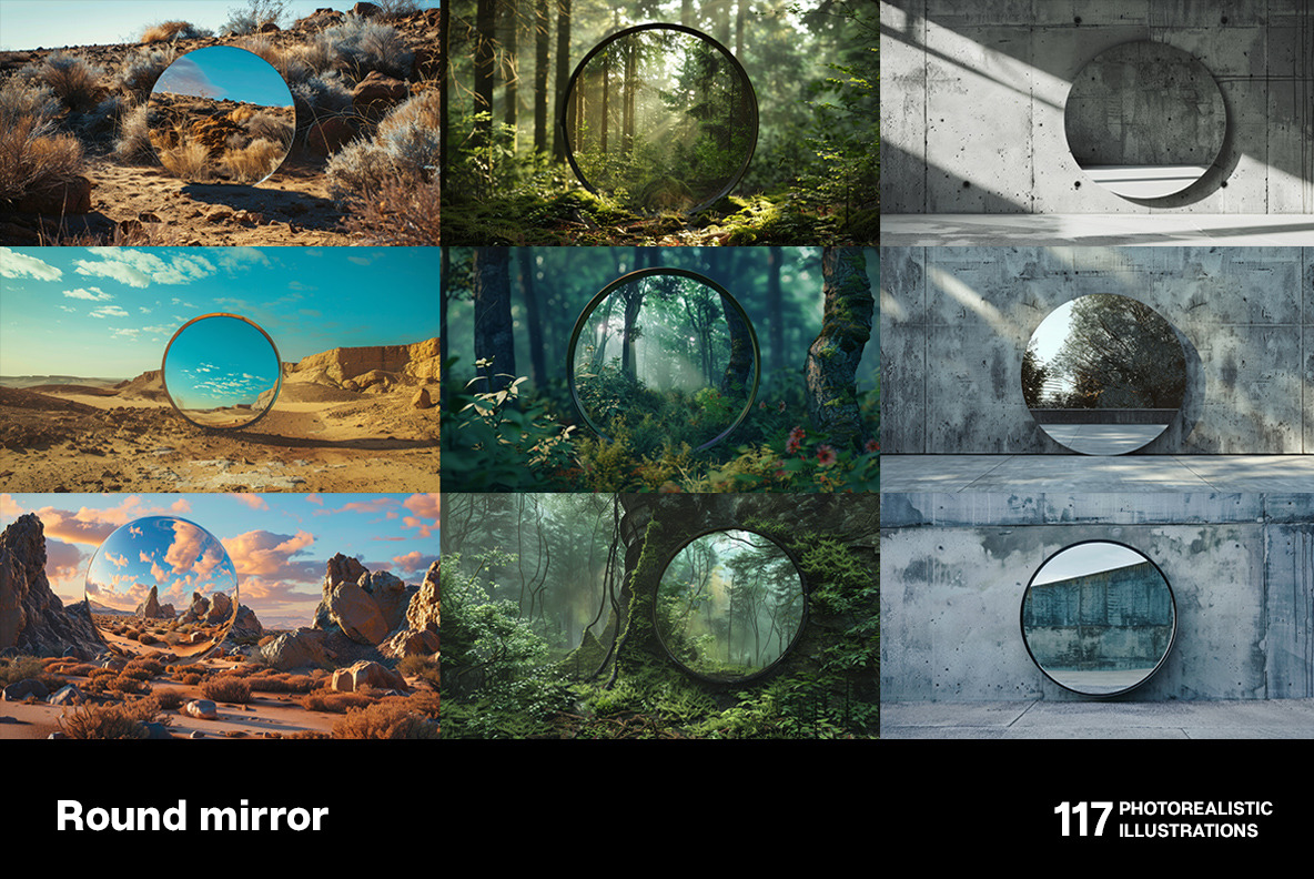 Round mirrors Round mirrors