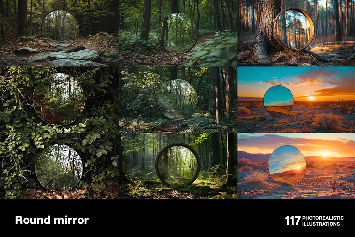 Round mirrors Round mirrors