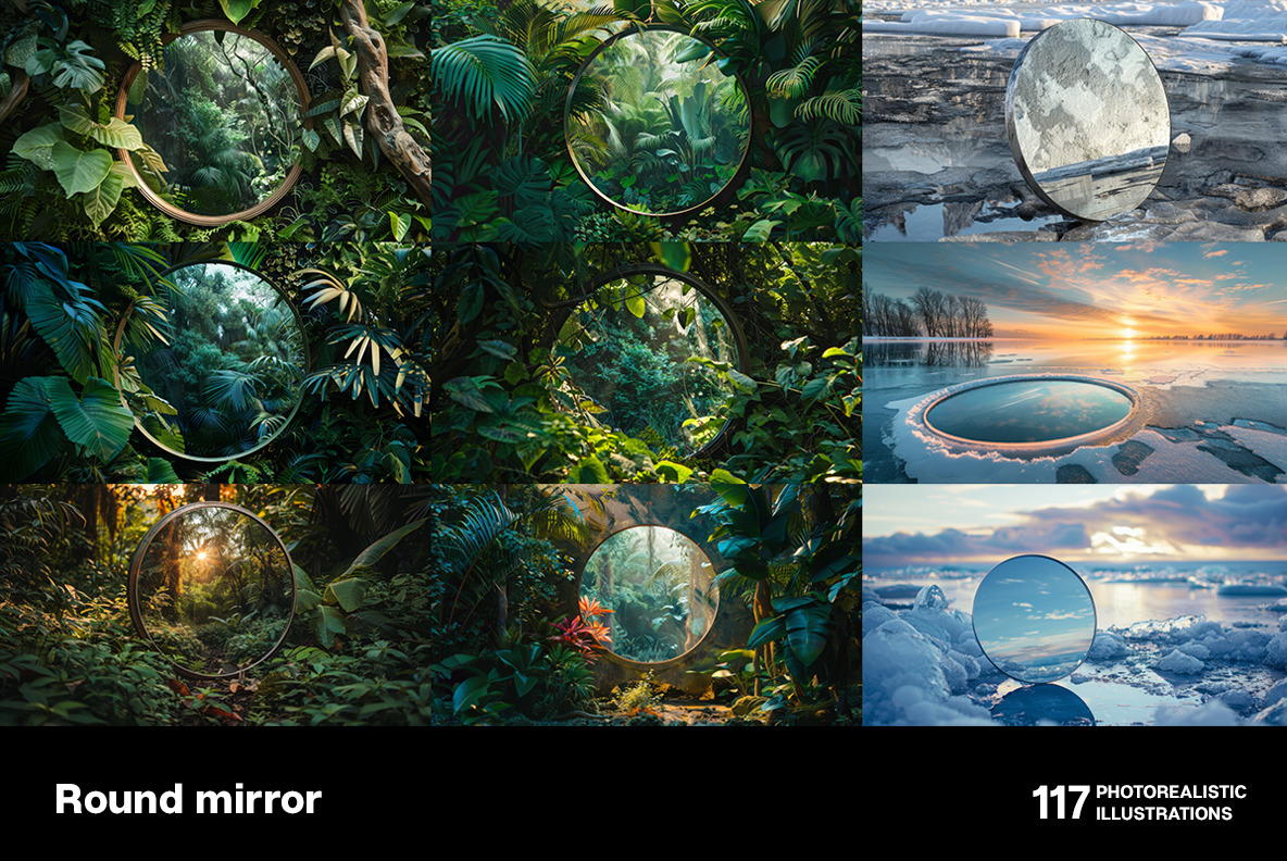 Round mirrors Round mirrors