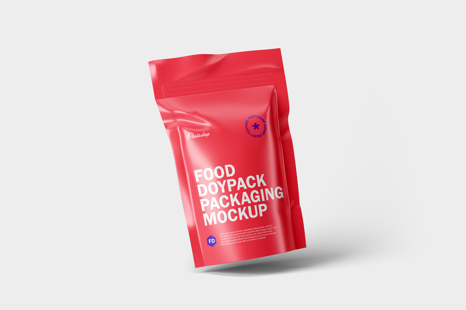 Food Doypack Packaging Mockups