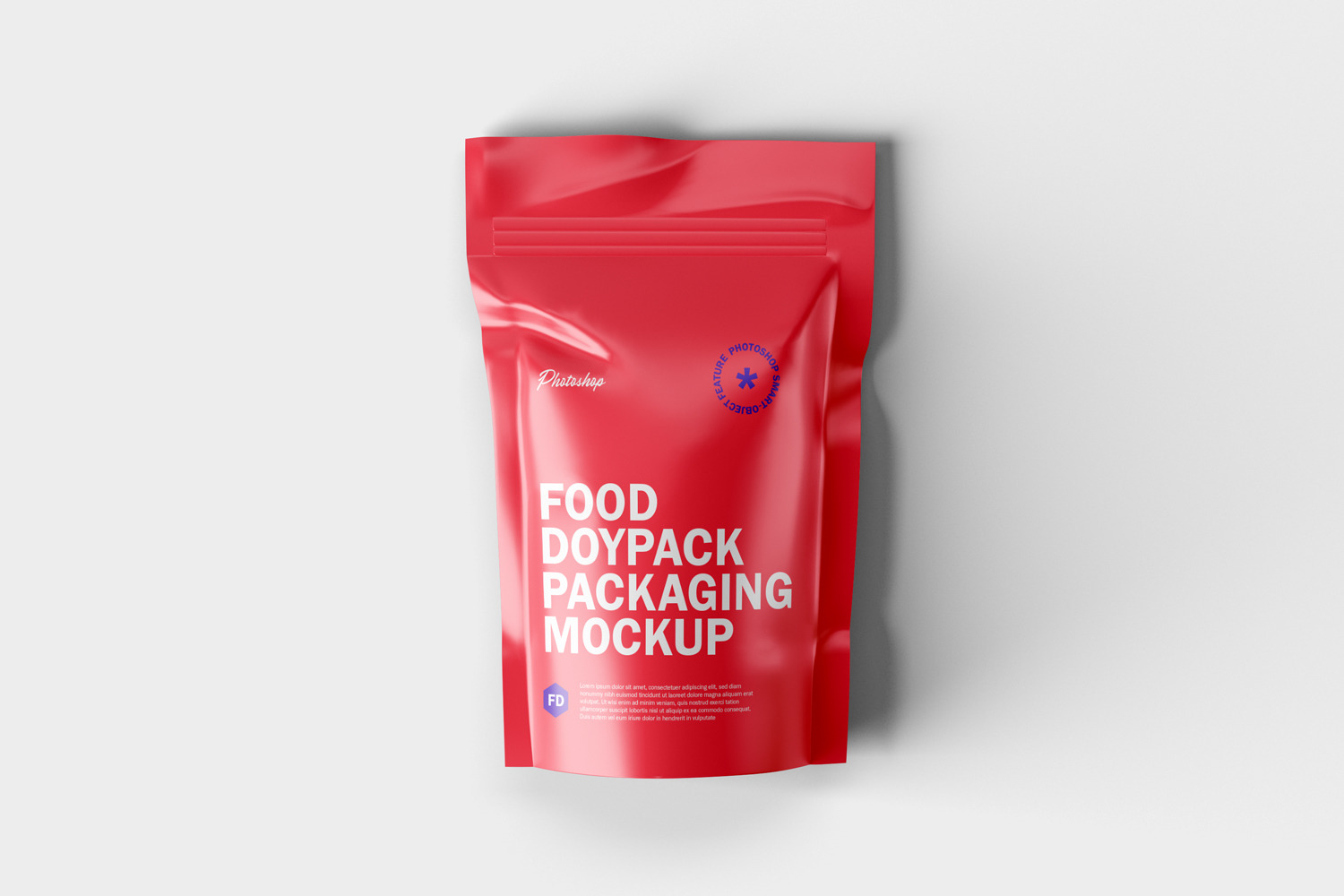 Food Doypack Packaging Mockups