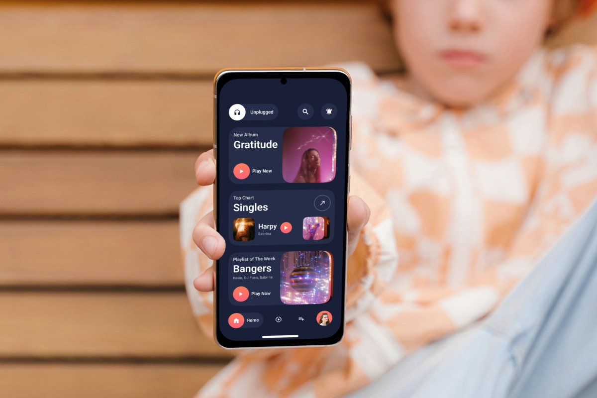EarGazing - Music Streaming Mobile App EarGazing - Music Streaming Mobile App