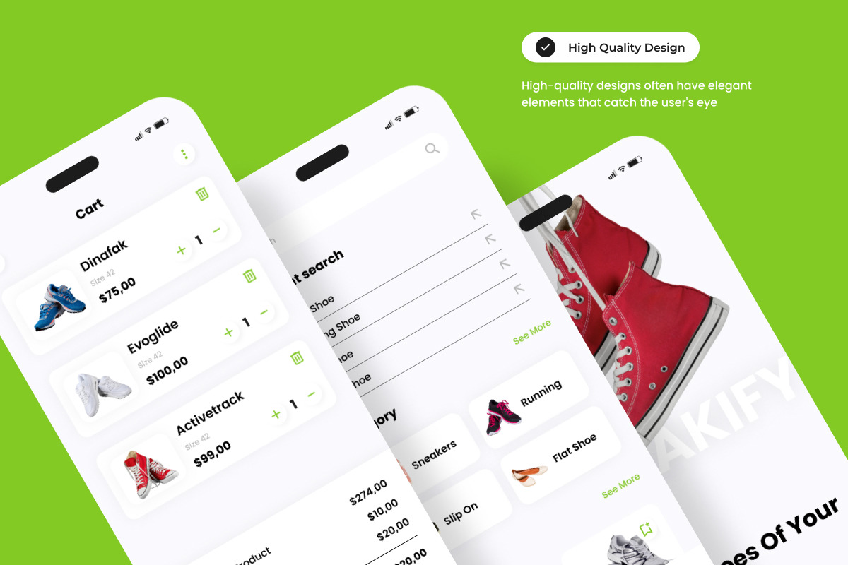 Senakify - Shoe Store Mobile App