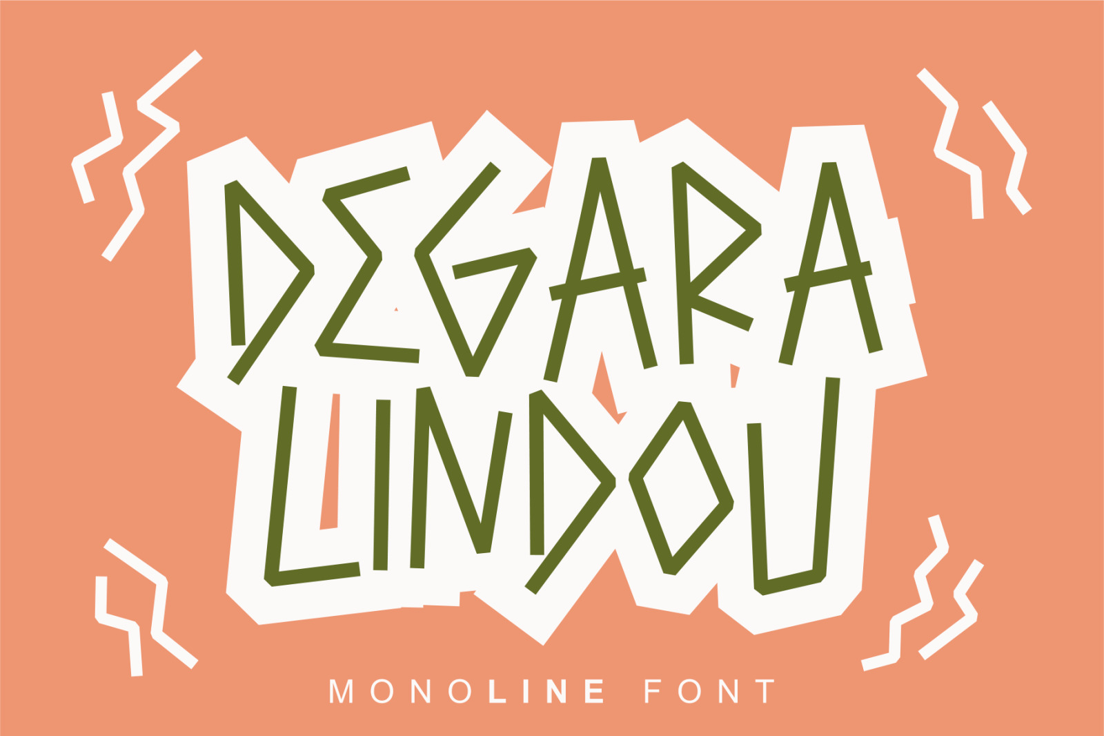 Degara Lindou Font Degara Lindou Font
