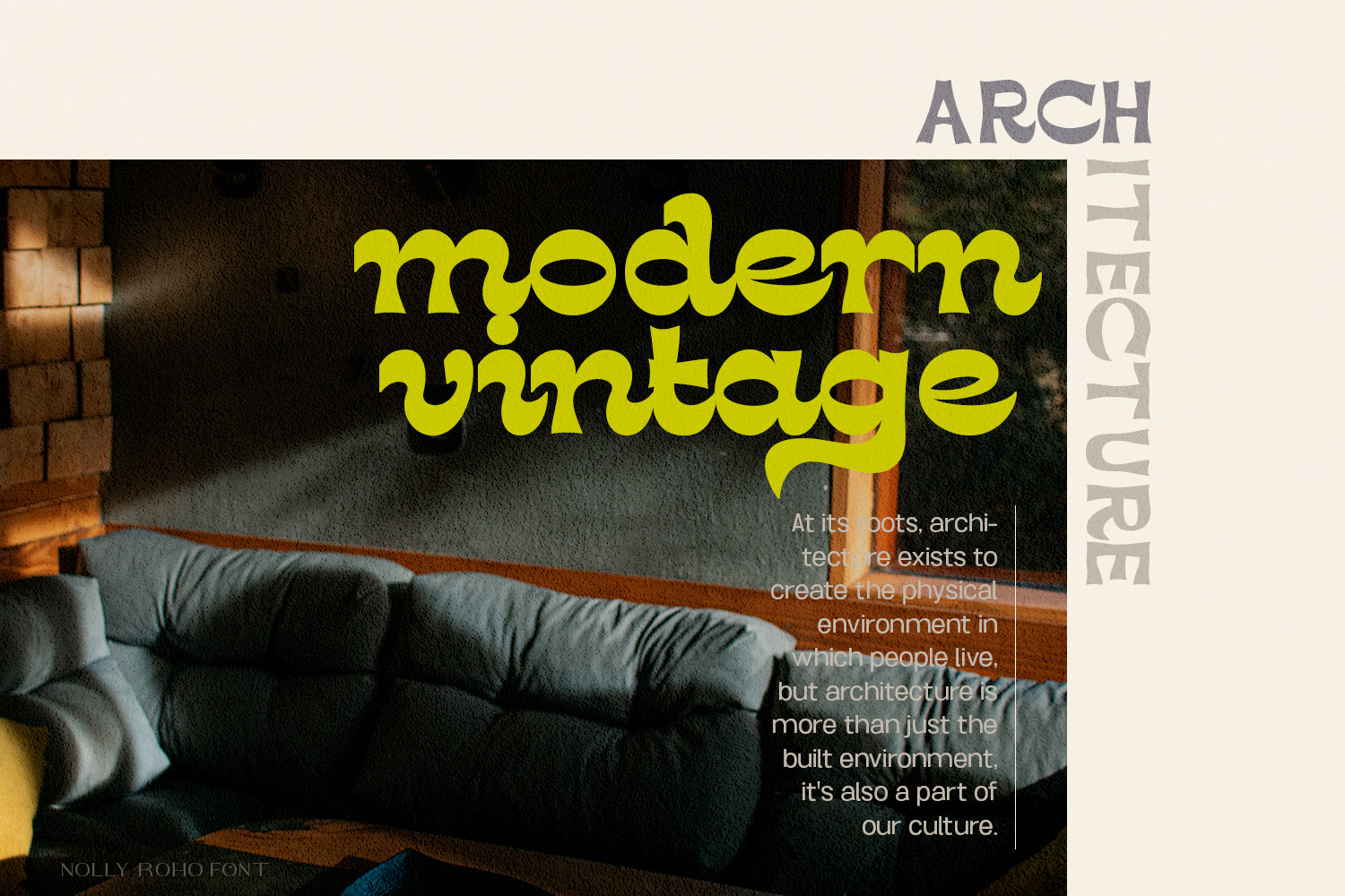 Nolly Roho Font Nolly Roho Font