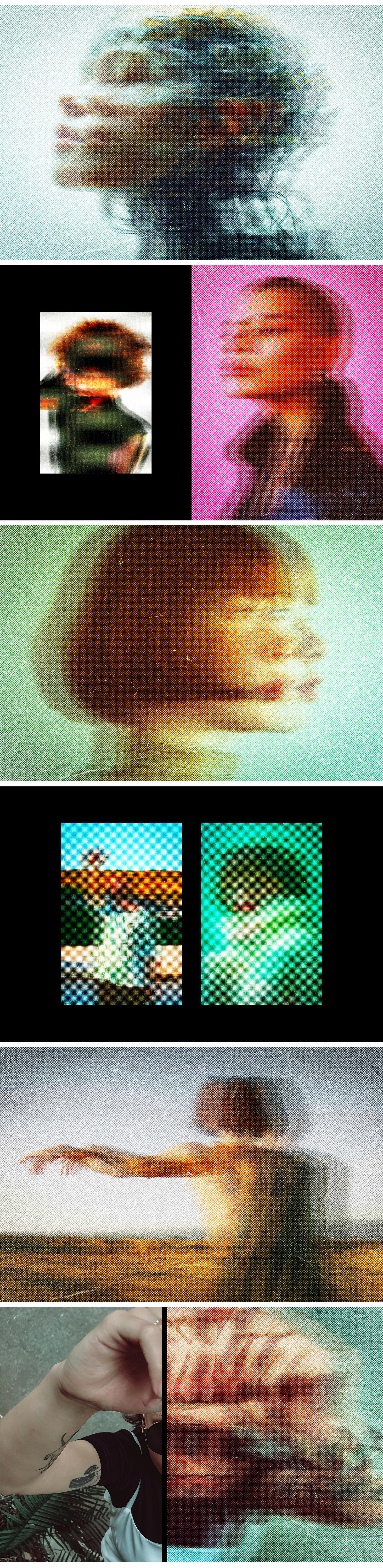 Screen Print Photo Effect Screen Print Photo Effect