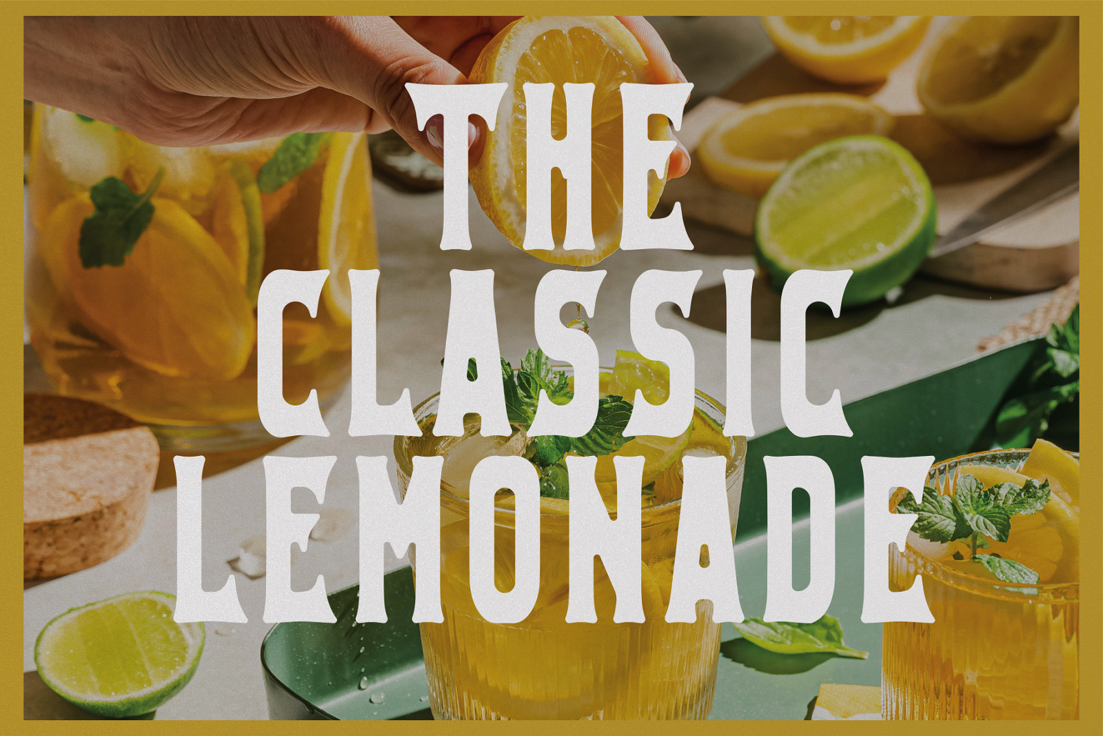 Lemonade Lagoon - Vintage Typeface