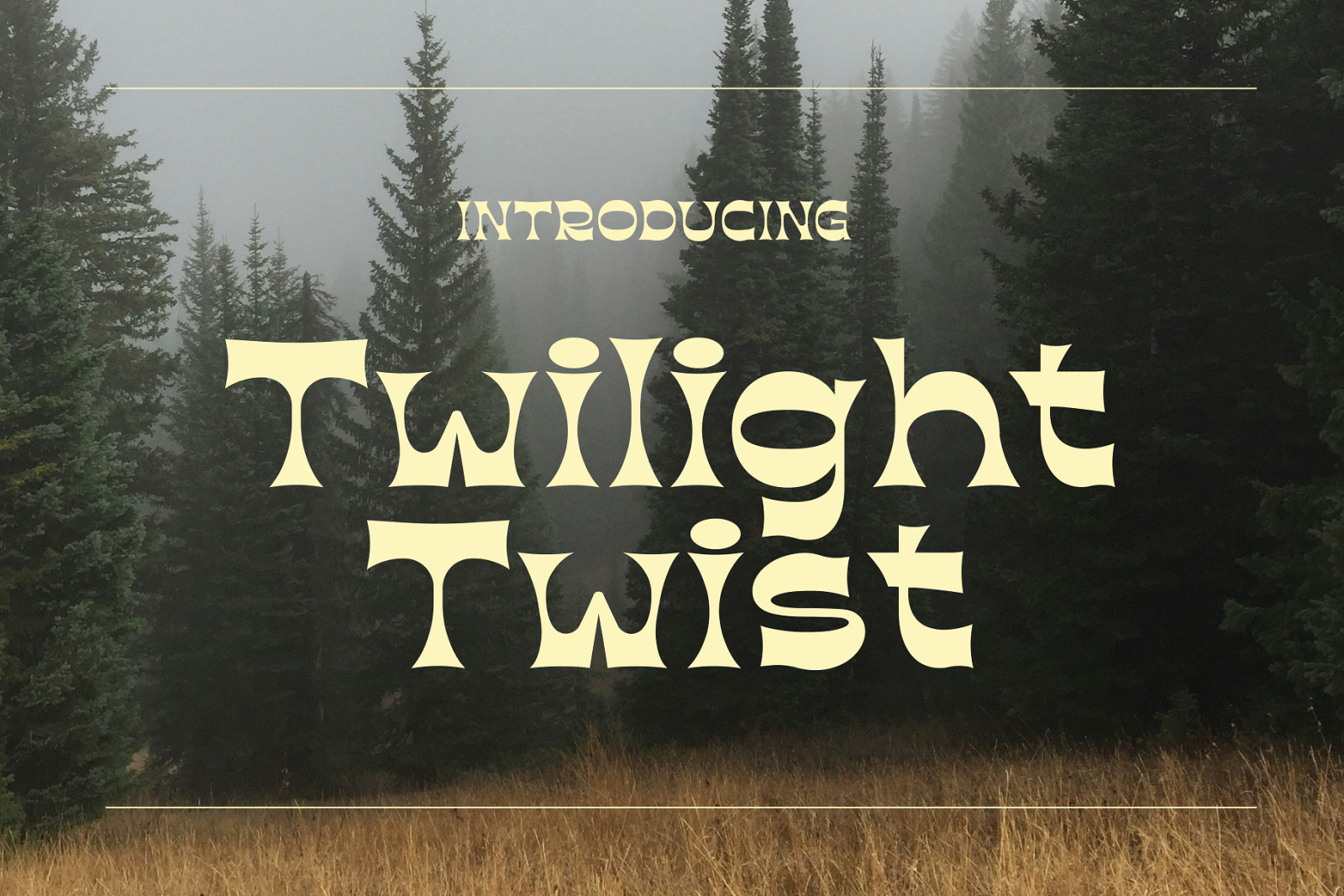 Twilight Twist - Retro Typeface Twilight Twist - Retro Typeface