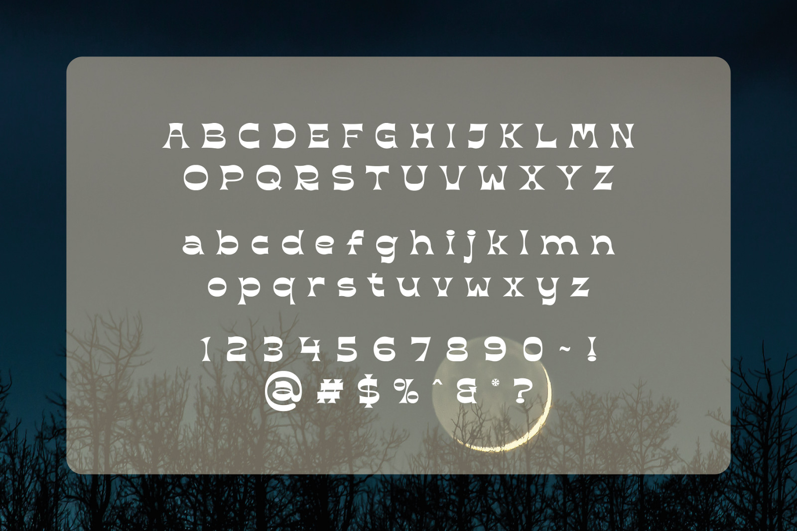 Twilight Twist - Retro Typeface Twilight Twist - Retro Typeface