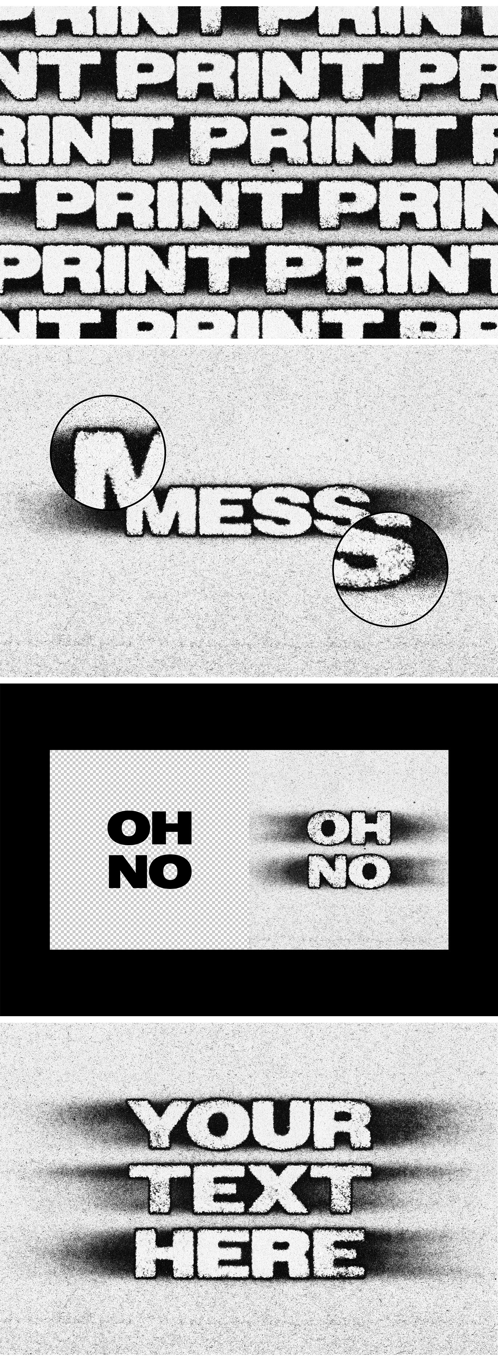 Dirty Text Effect Dirty Text Effect