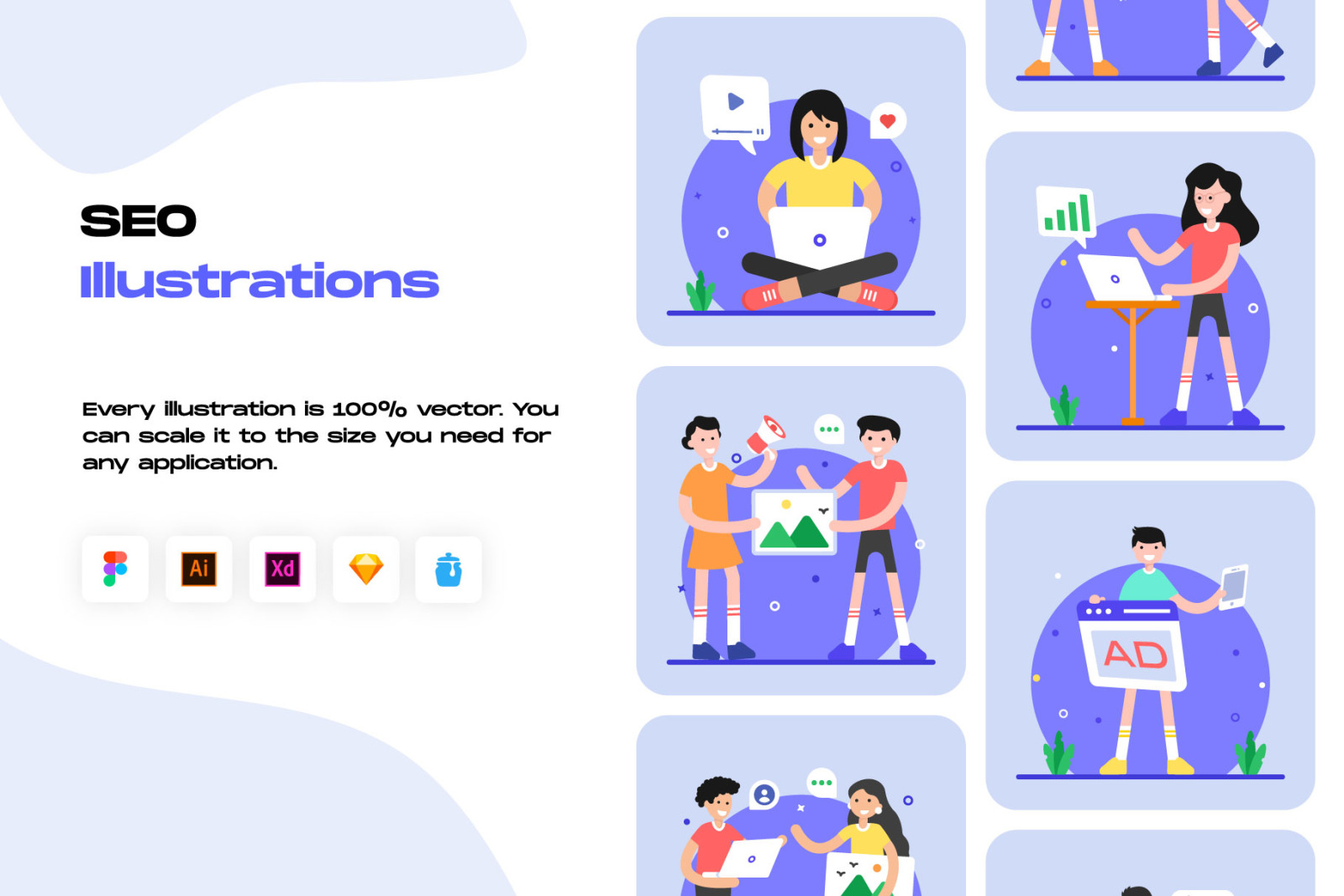 SEO Illustrations SEO Illustrations