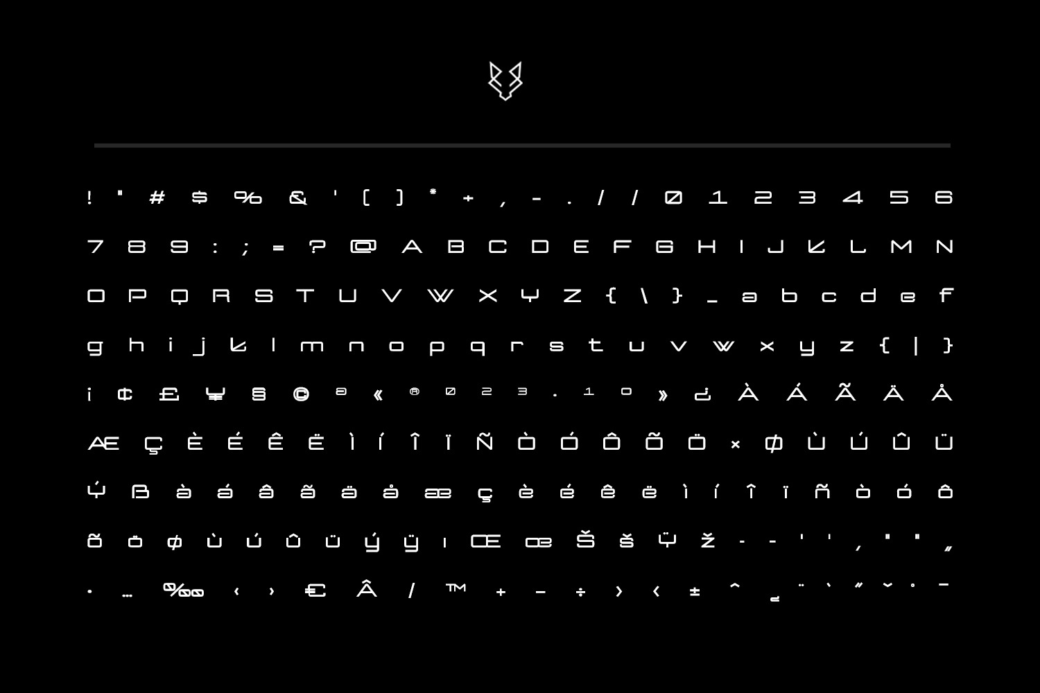 EdgeRock Display Typeface EdgeRock Display Typeface