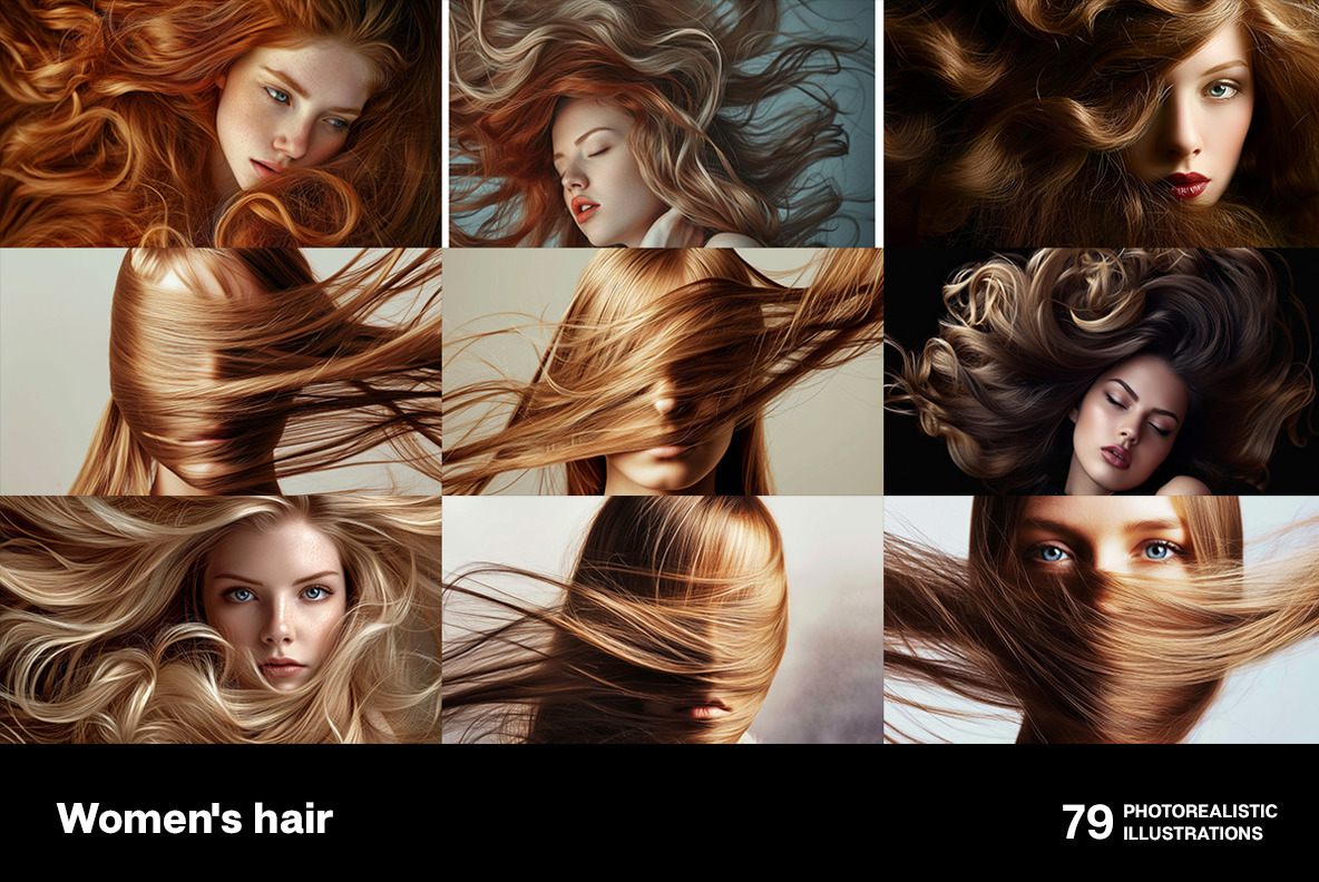 Women&#039;s hair