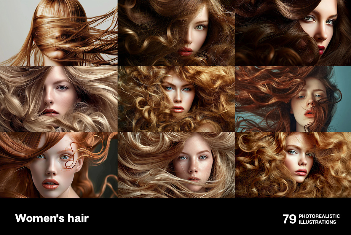 Women&#039;s hair