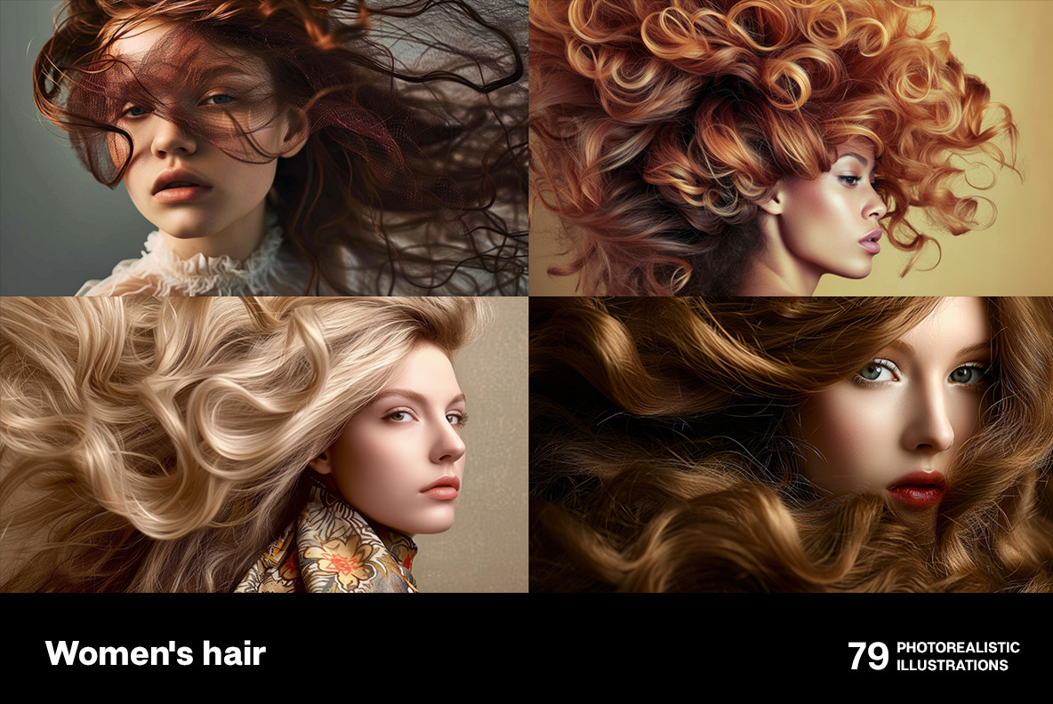 Women&#039;s hair