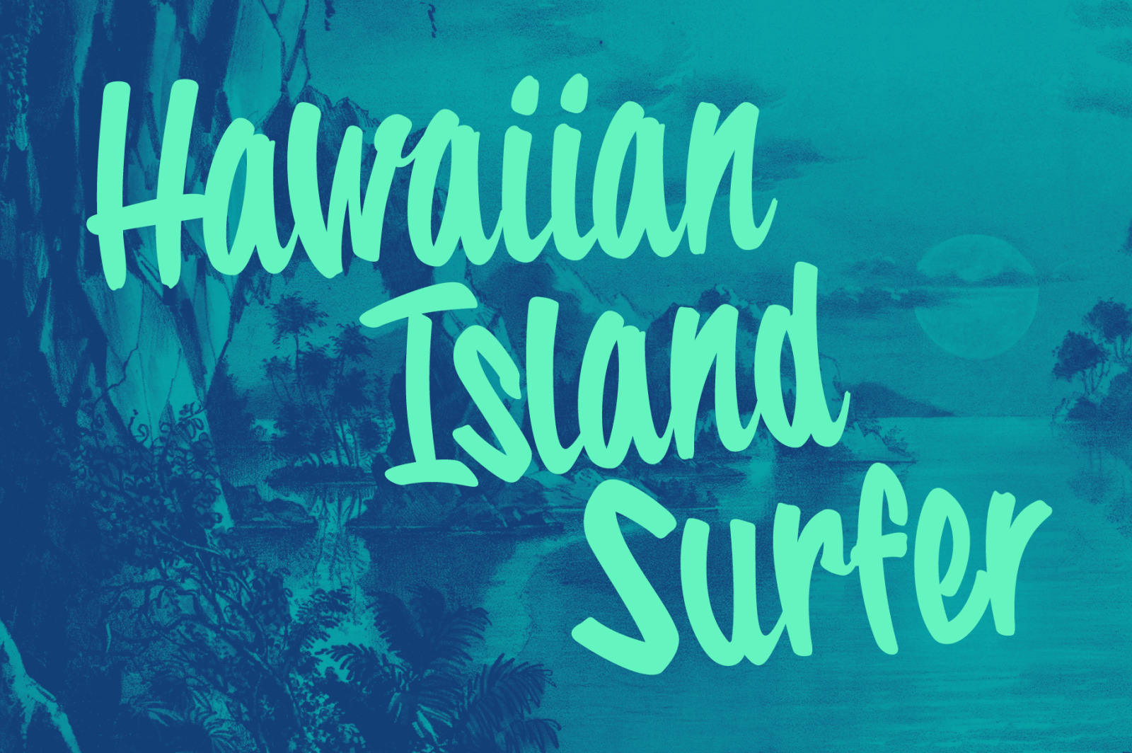 Tropical Carnival: A Sunny Brush Script Font