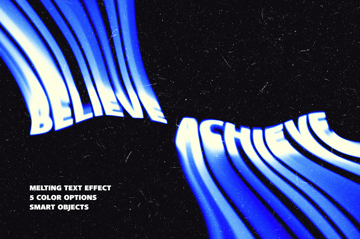 Flowing Text Effect Flowing Text Effect
