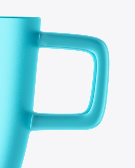 Matte Metallic Mug Mockup