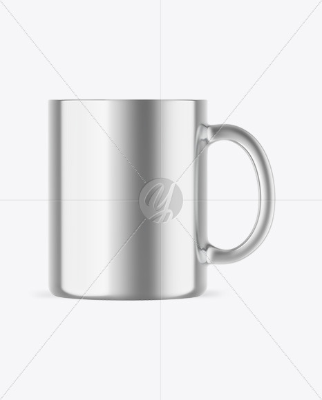 Metallic Mug Mockup