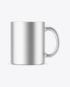 Matte Metallic Mug Mockup