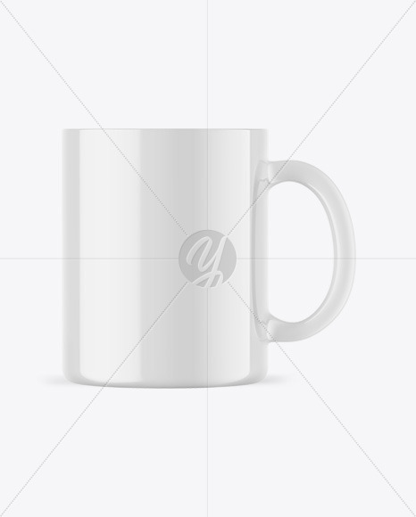 Glossy Mug Mockup