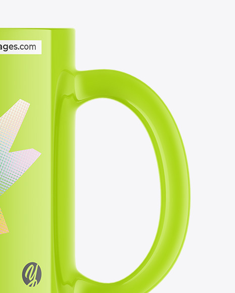 Glossy Mug Mockup