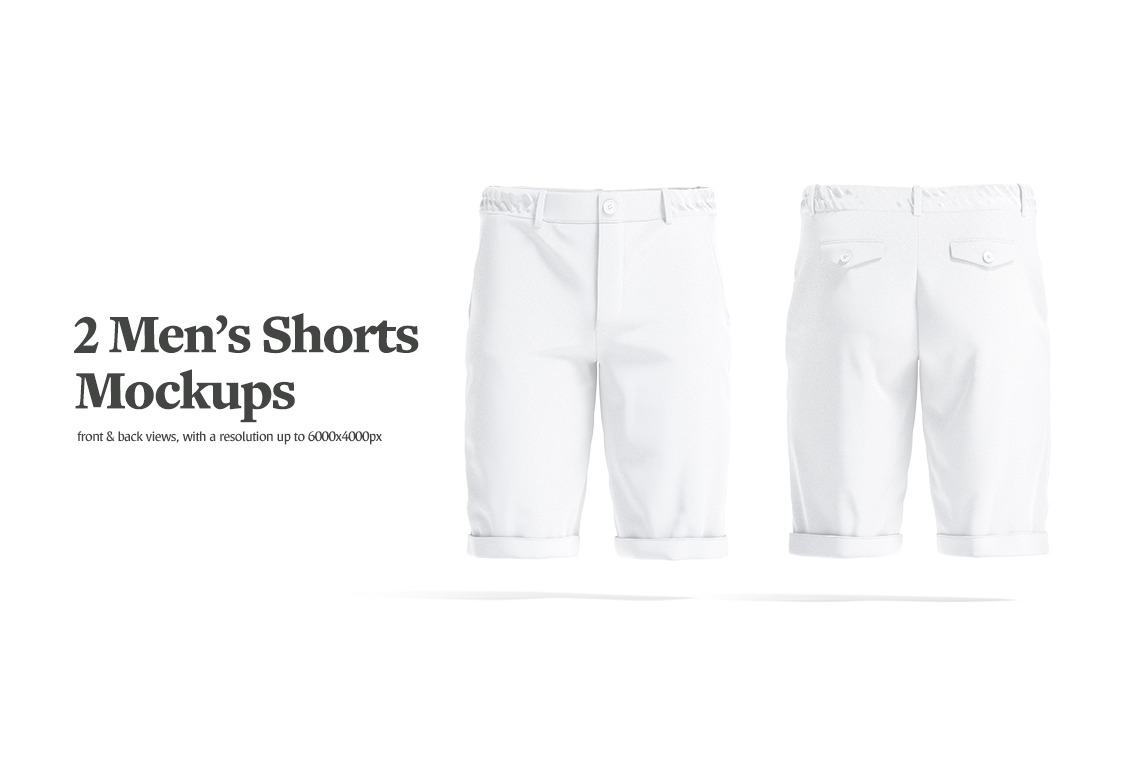 Men's Shorts Mockups Men's Shorts Mockups