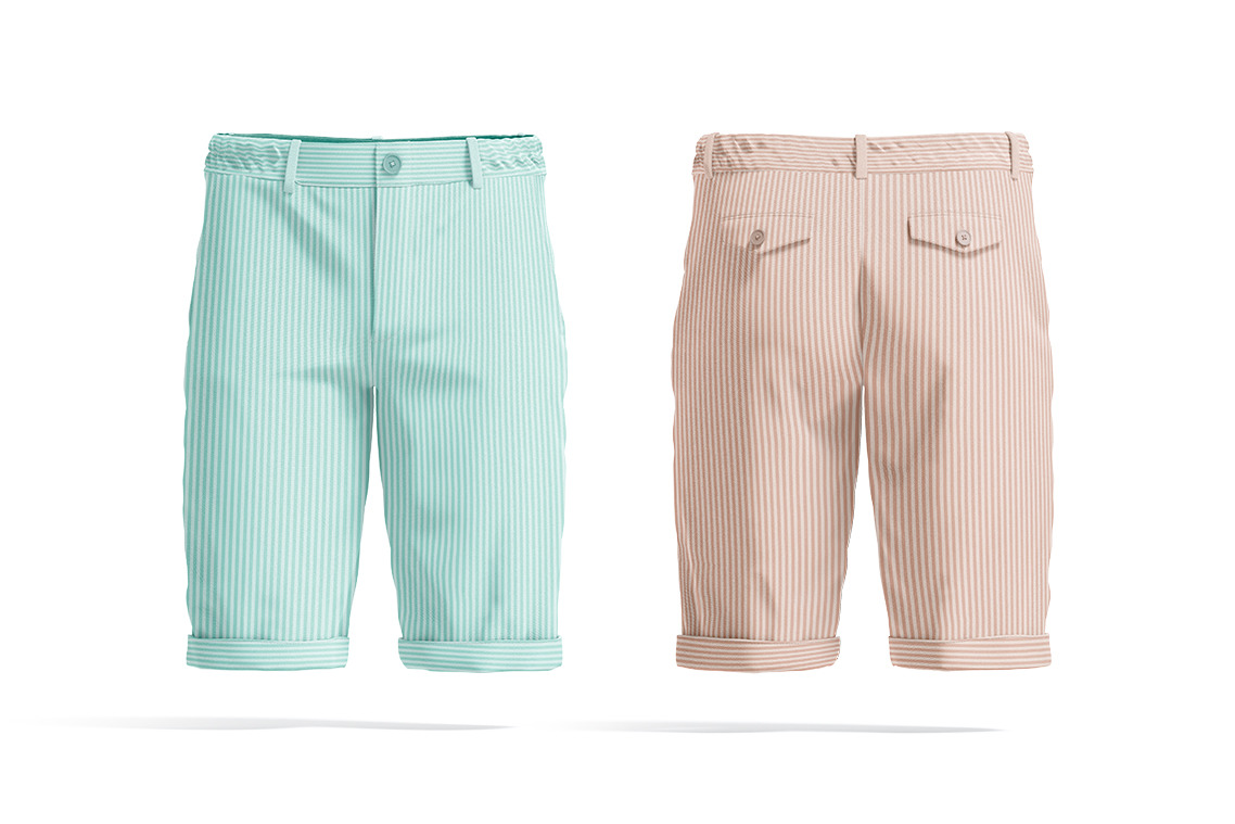 Men's Shorts Mockups Men's Shorts Mockups