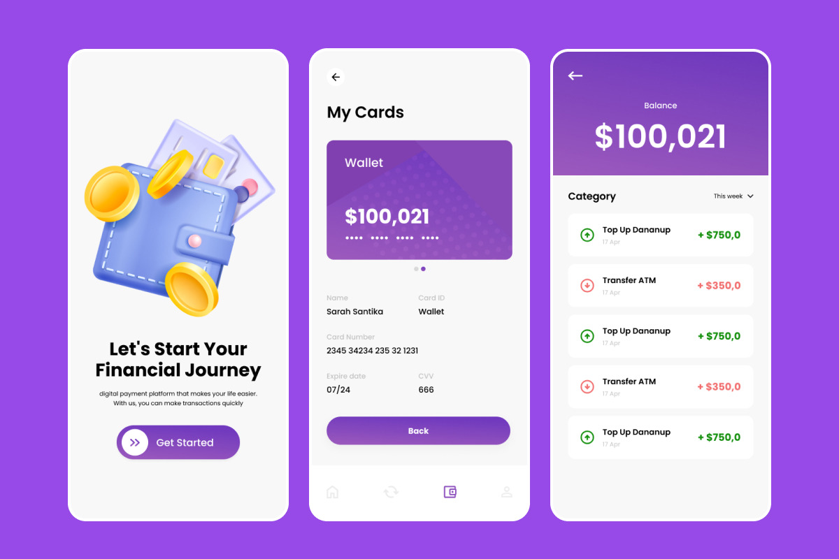 DigiPay - E-Wallet Mobile App DigiPay - E-Wallet Mobile App