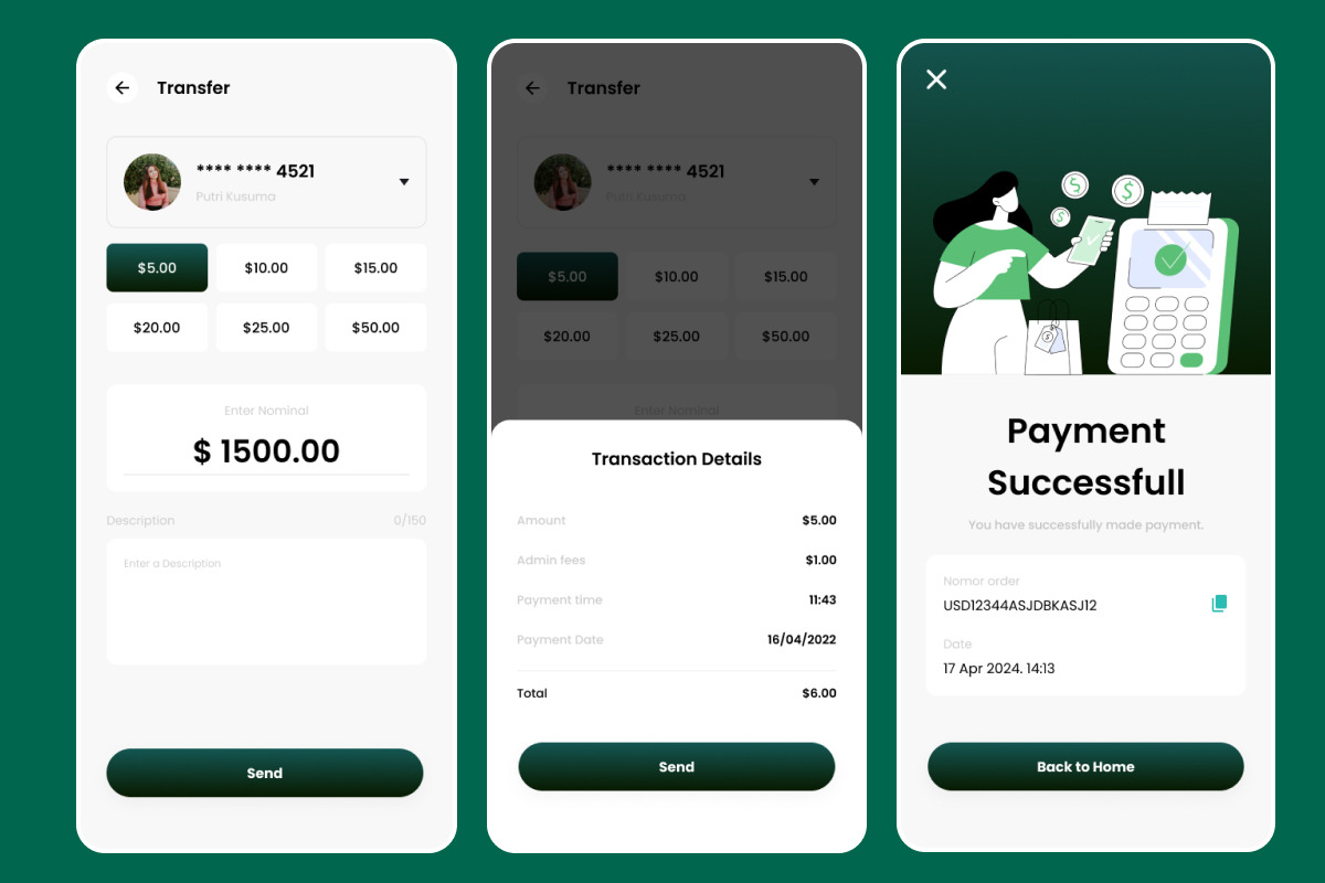 CoinEase - E-Wallet Mobile App