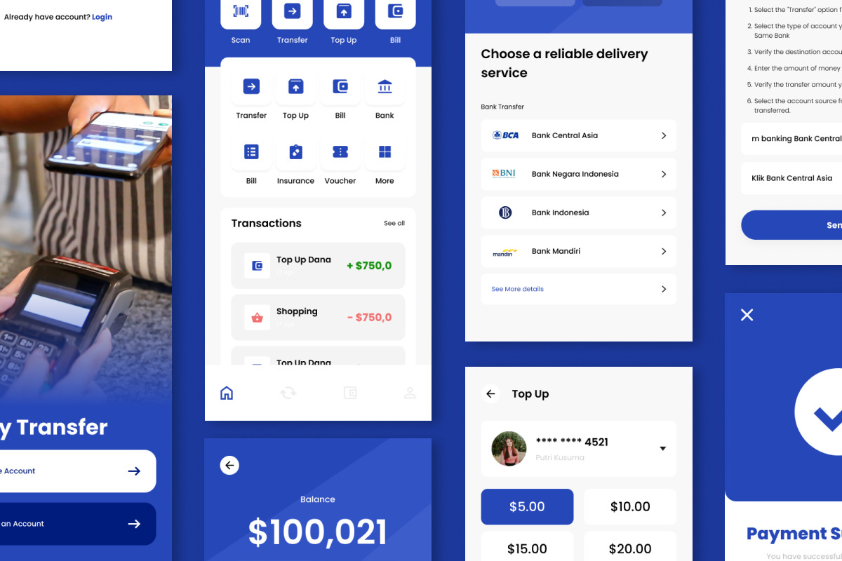 SwiftPay - E-Wallet Mobile App