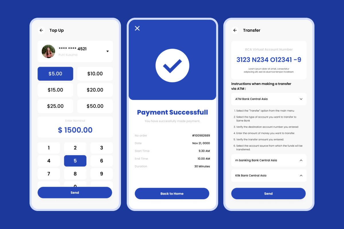 SwiftPay - E-Wallet Mobile App