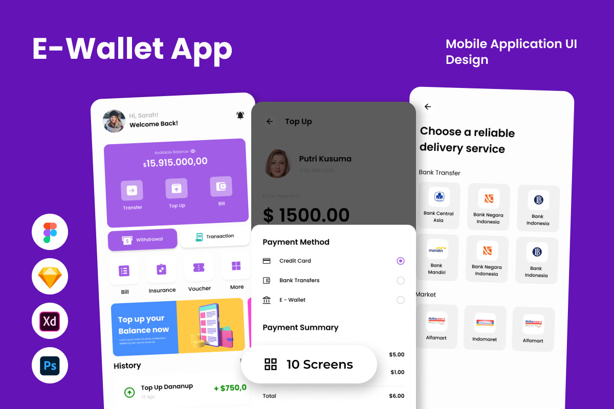 MoneyEasy - E-Wallet Mobile App MoneyEasy - E-Wallet Mobile App