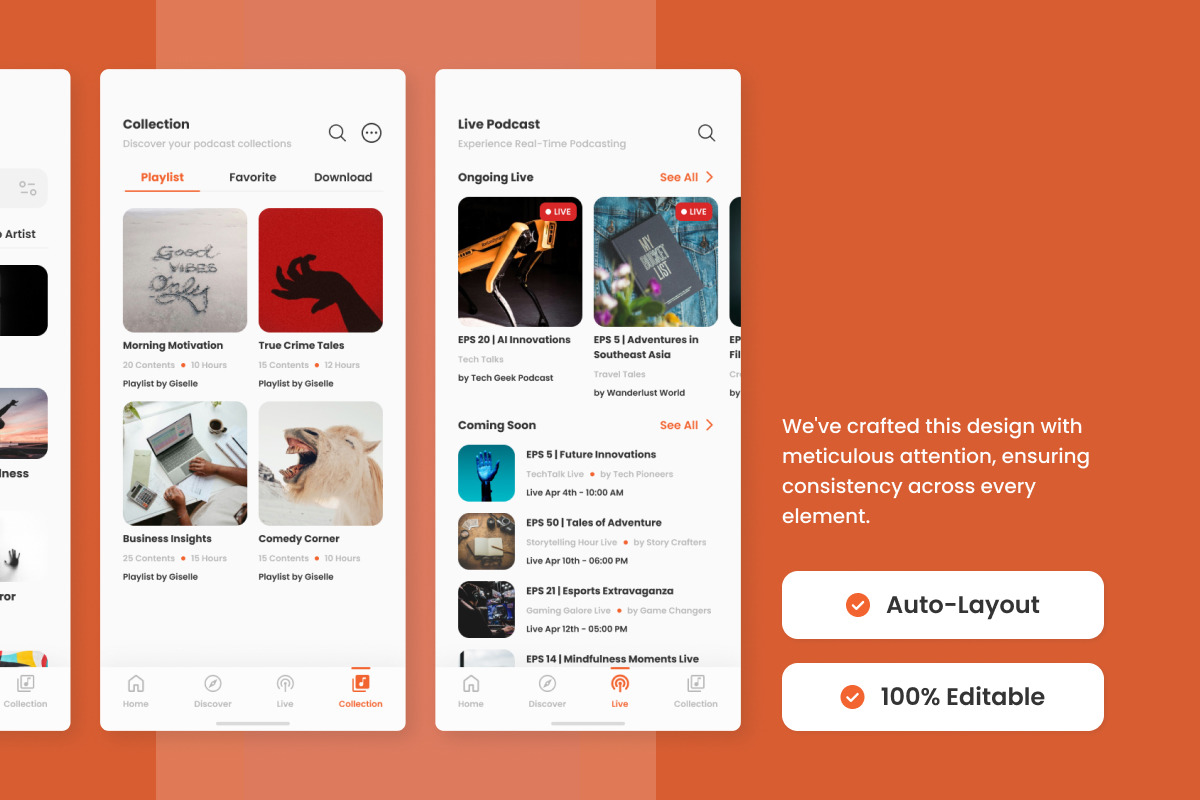 Podbox - Podcast Player Mobile App Podbox - Podcast Player Mobile App